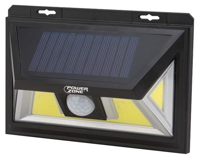 Amazon.com: PowerZone 12452 Solar Powered Motion Sensor Wall Light